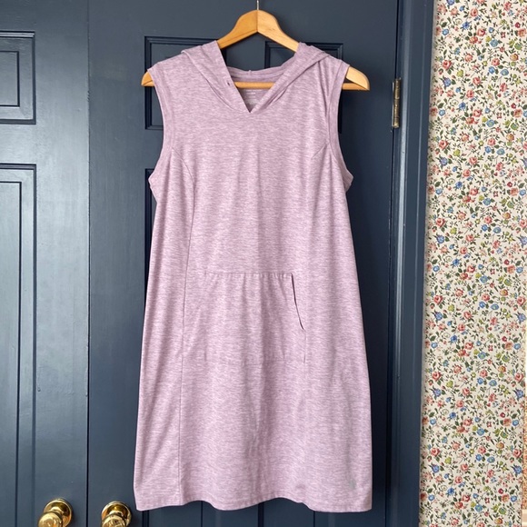 tek gear Dresses & Skirts - Tek Gear marled purple dress with hood size medium